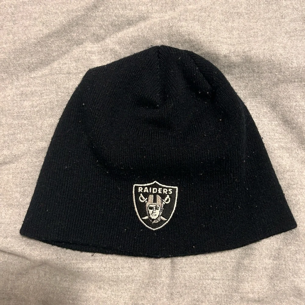 Oakland Raiders Kids Beanie